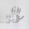 Giant Pixel Hand Figurines Nordic Resin Statue Creative Mosaic Hand Desktop Decor Luxuruy Living Room Decoration Home Ornament