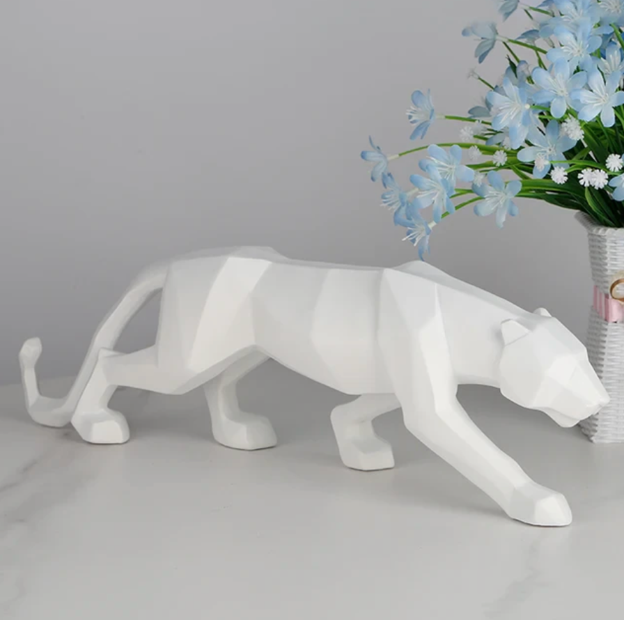 Panther Statue - Modern Decor