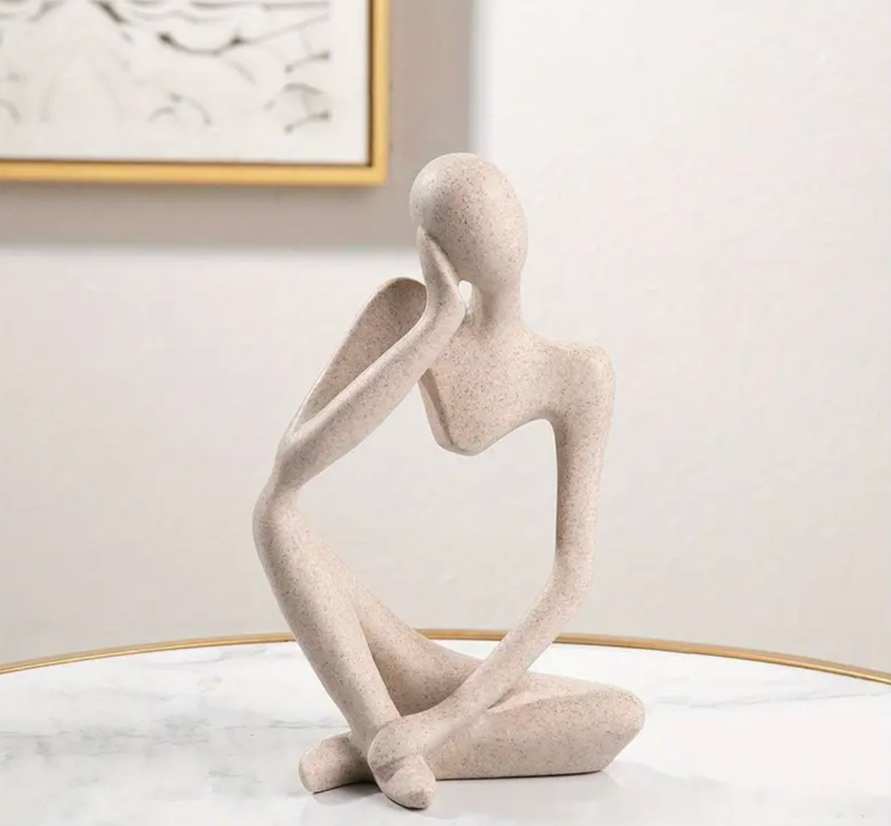 Thinker Figurine - Modern Decor