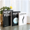 3 Piece Fake Book Set - Modern Decor