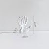 Giant Pixel Hand Figurines Nordic Resin Statue Creative Mosaic Hand Desktop Decor Luxuruy Living Room Decoration Home Ornament